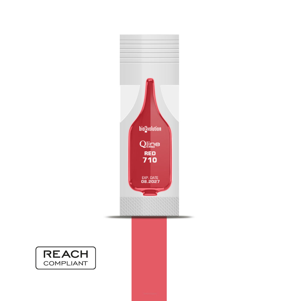 Pigment pour maquillage permanent Red 710 - 0,7 ml