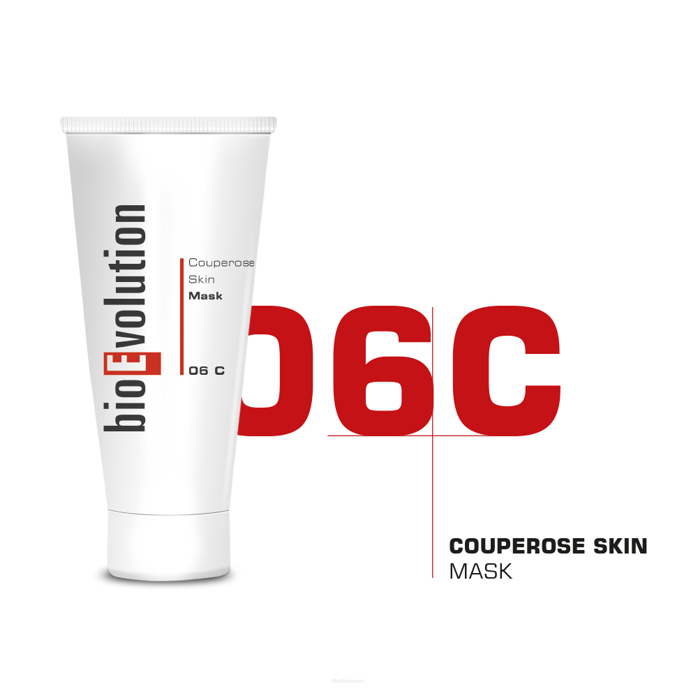 06C Masque apaisant-éclaircissant pour peau couperosée 200 ml