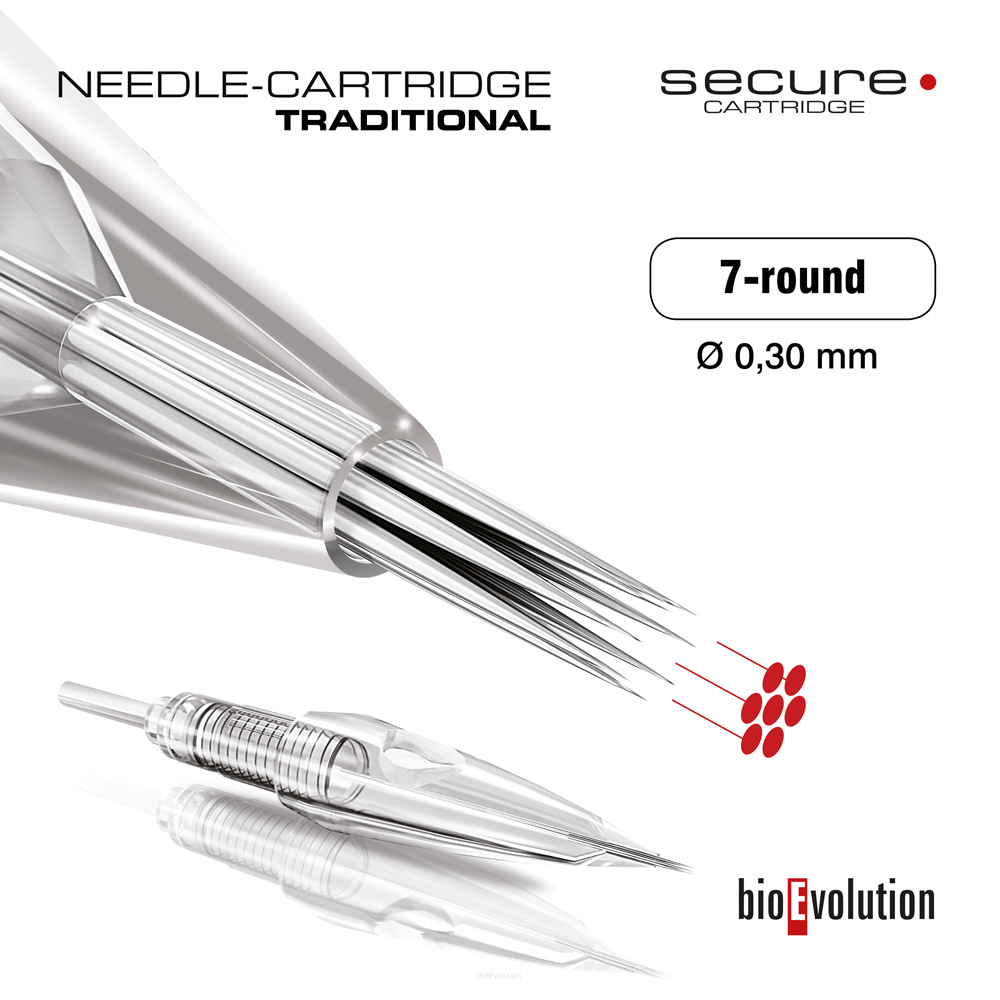 Nadelmodul - traditionelle Nadel 7-Round 0,30 SECURE