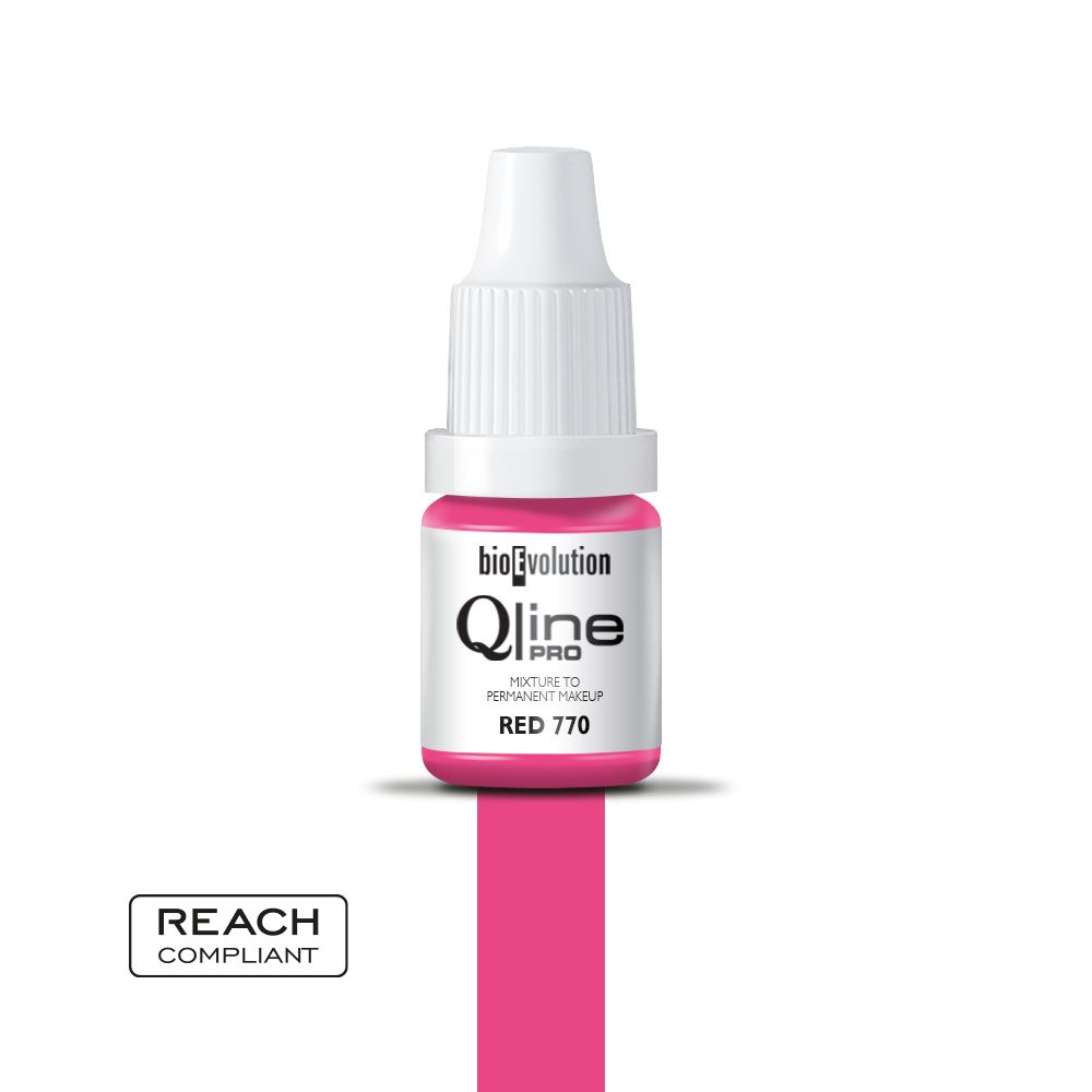 Permanent Makeup Pigment Red 770 - 5 ml