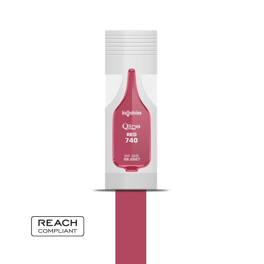 Pigmento per trucco permanente Red 740 - 0,7 ml