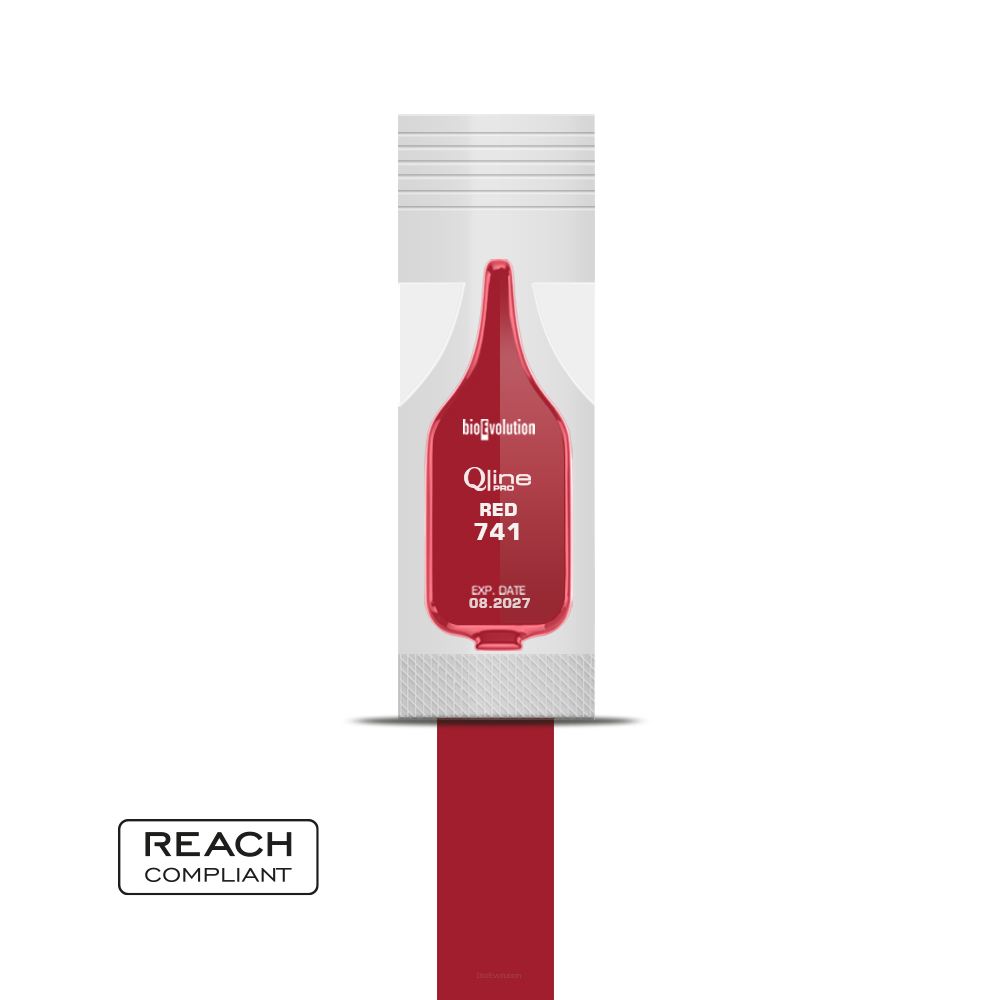 Permanent Makeup Pigment Red 741 - 0.7 ml