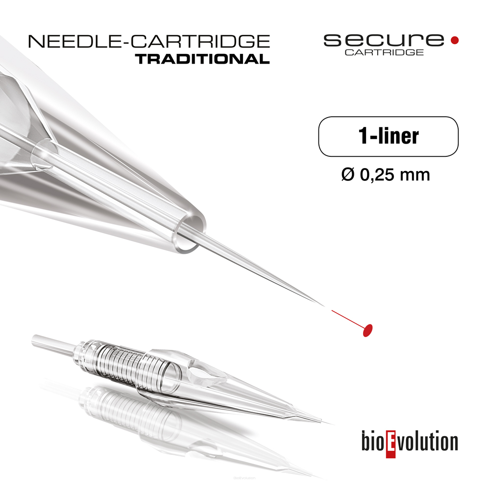 Nadelmodul - traditionelle Nadel 1-Liner 0.25 SECURE