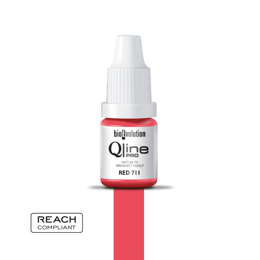 Pigment pour maquillage permanent Red 711 - 5 ml