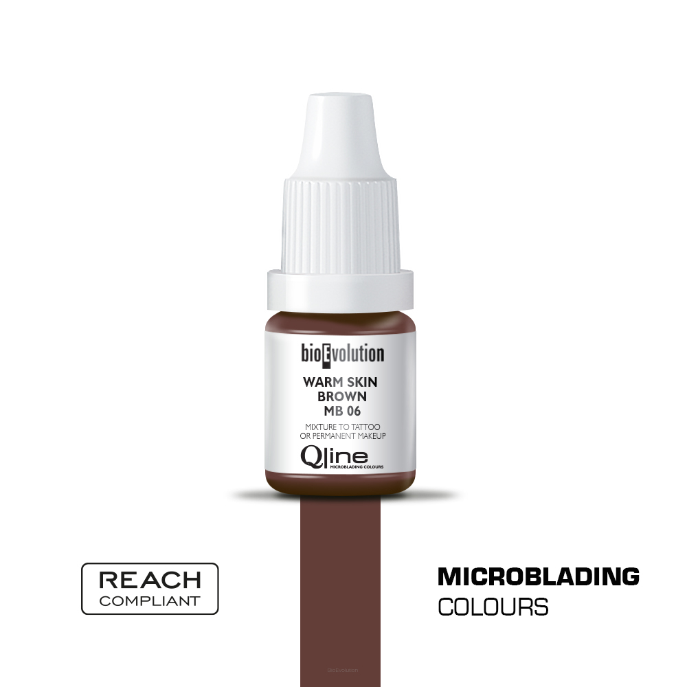 Microblading Pigment Warm Skin Brown MB 06 - 5 ml