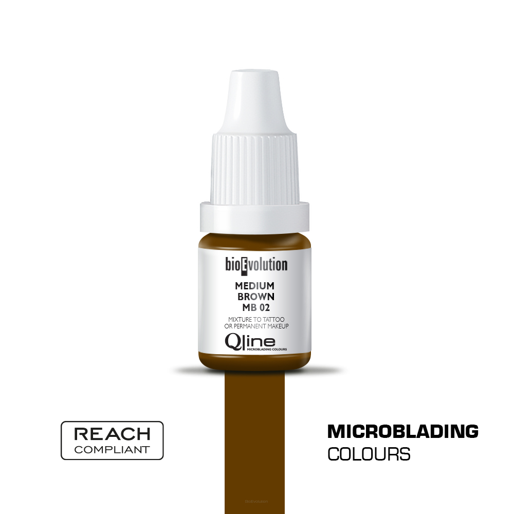 Pigment pour microblading Medium Brown MB 02 - 5 ml