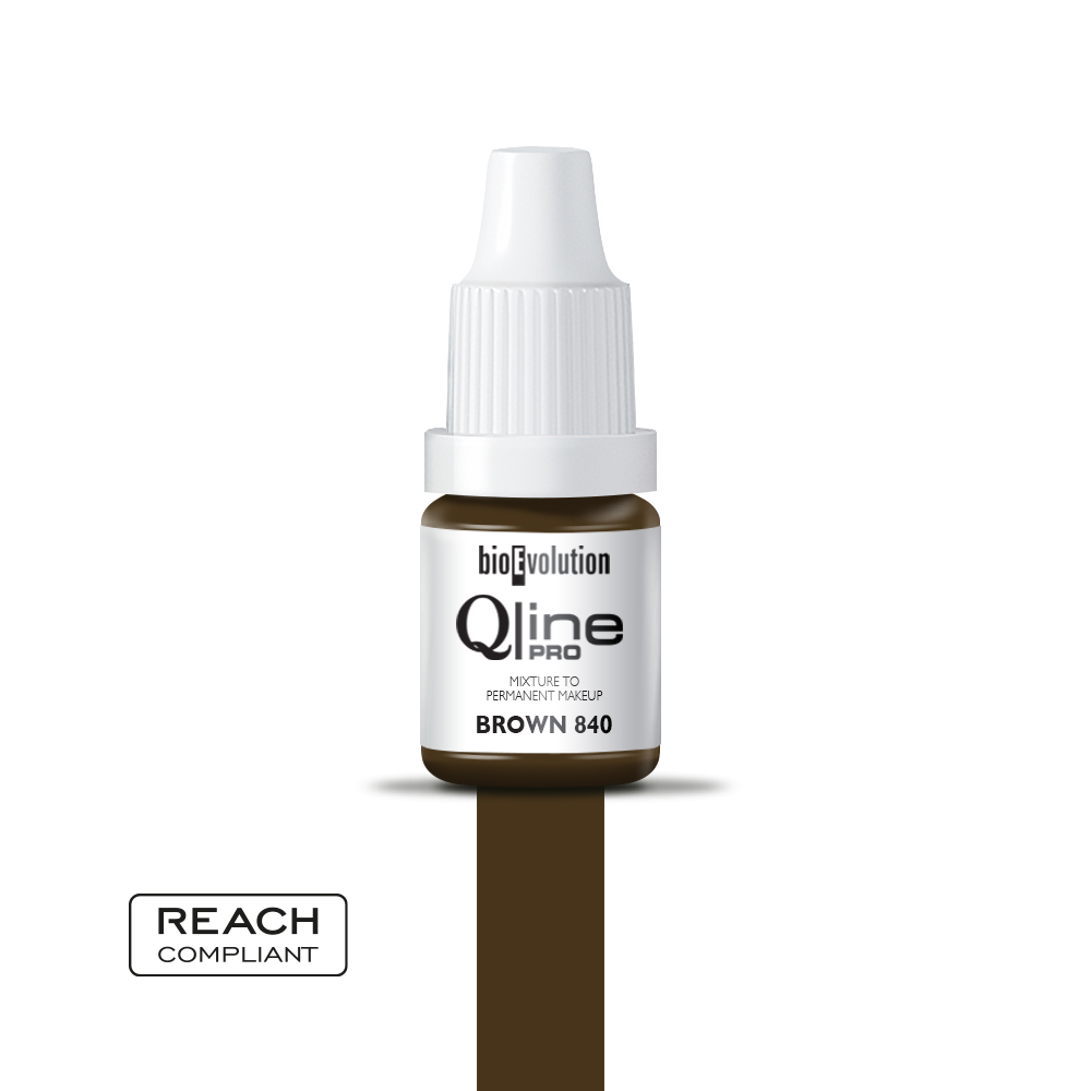 Permanent Makeup Pigment Brown 840 - 5 ml