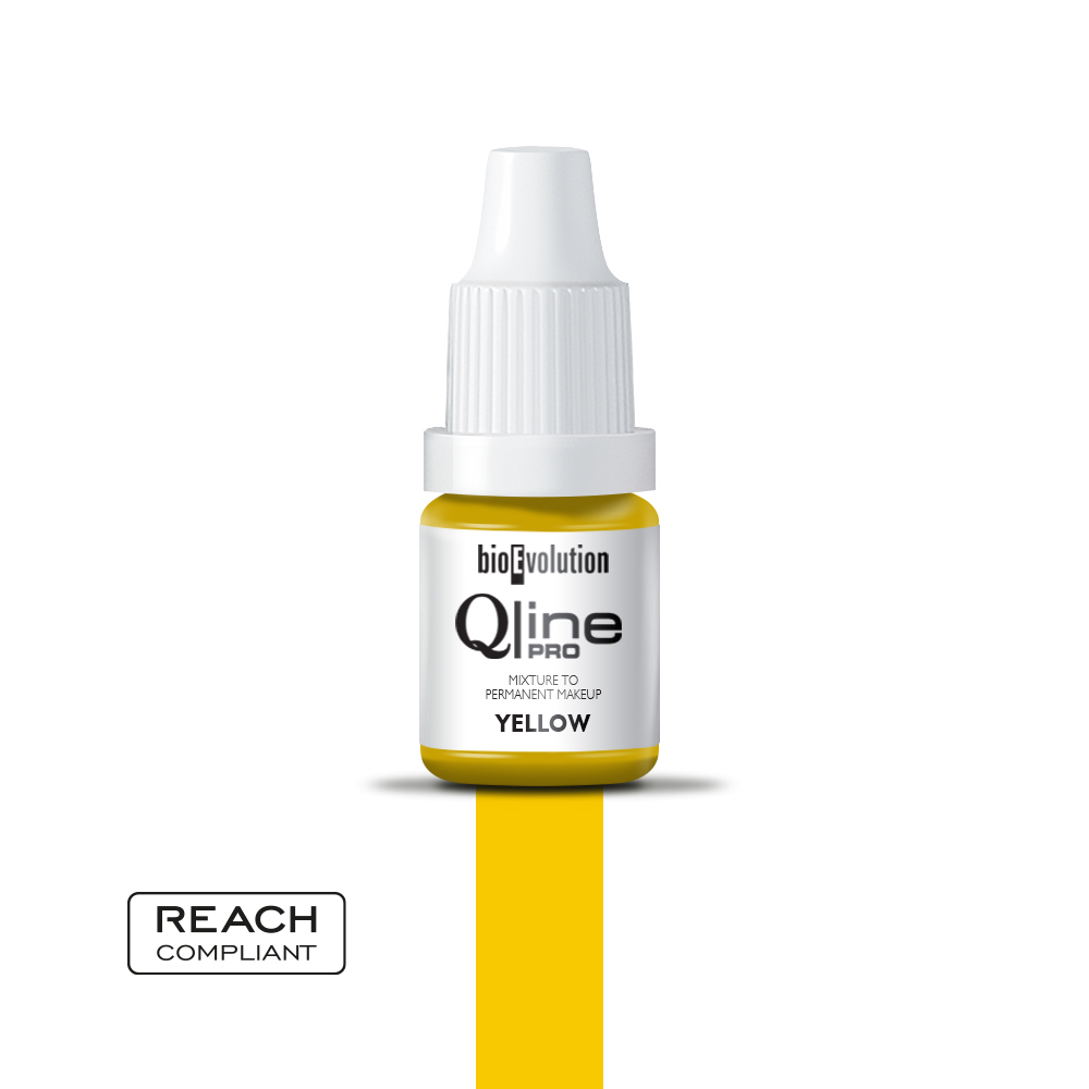 Permanent Makeup Pigment Yellow - 5 ml