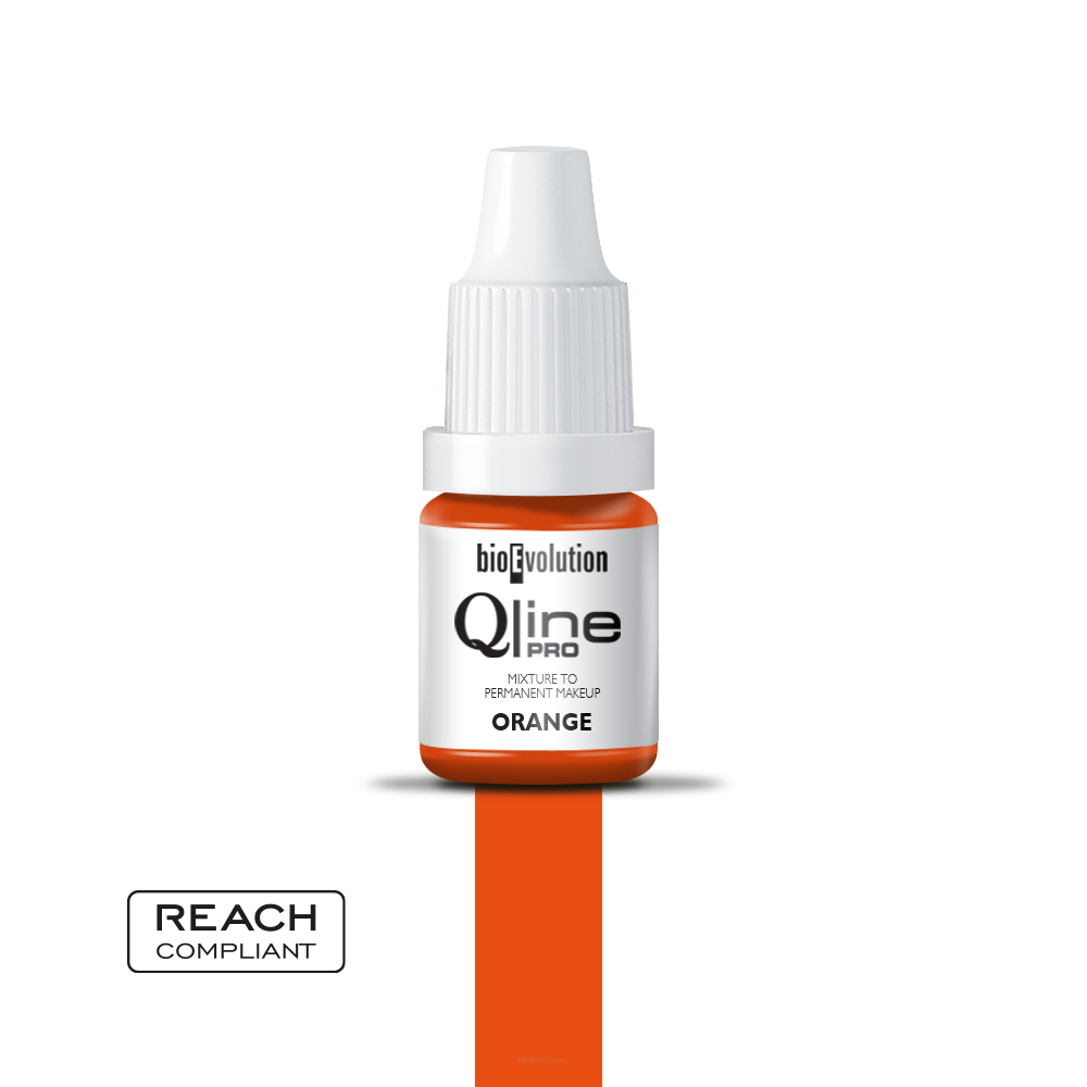 Pigment pour maquillage permanent Orange - 5 ml