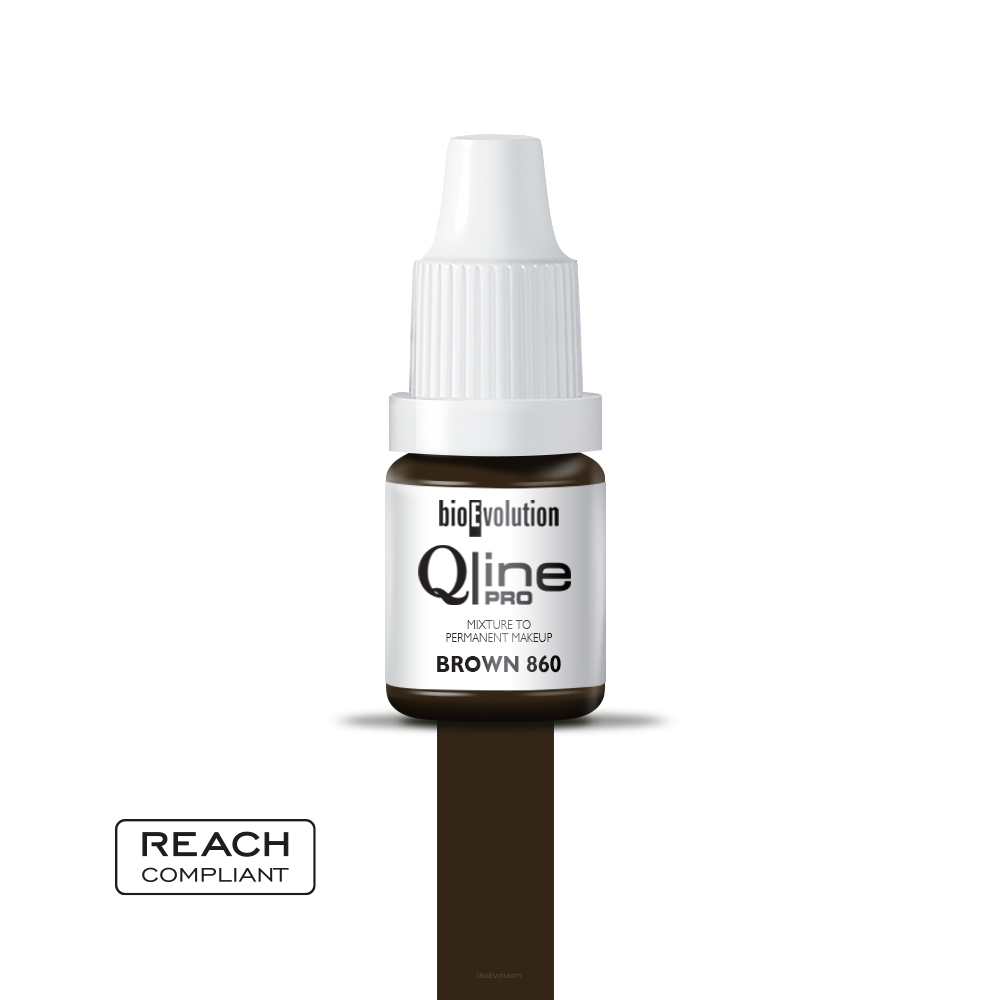 Permanent Makeup Pigment Brown 860 - 5 ml