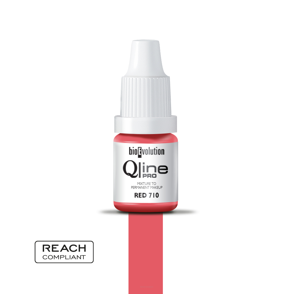 Permanent Makeup Pigment Red 710 - 5 ml