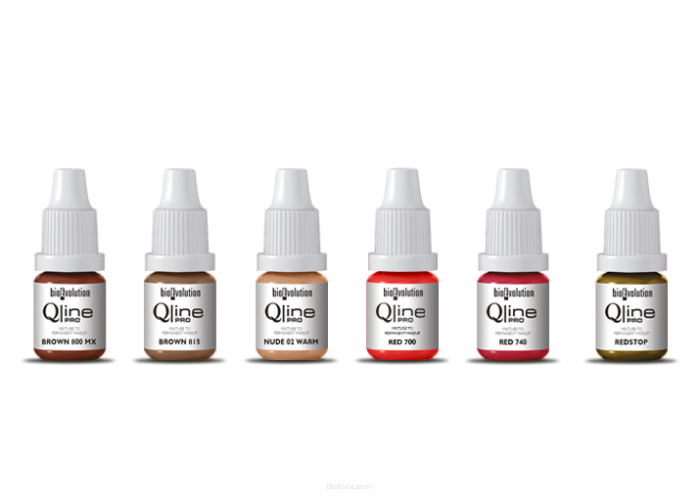 PIGMENTY QLINE PRO 5 ml do makijażu permanentnego